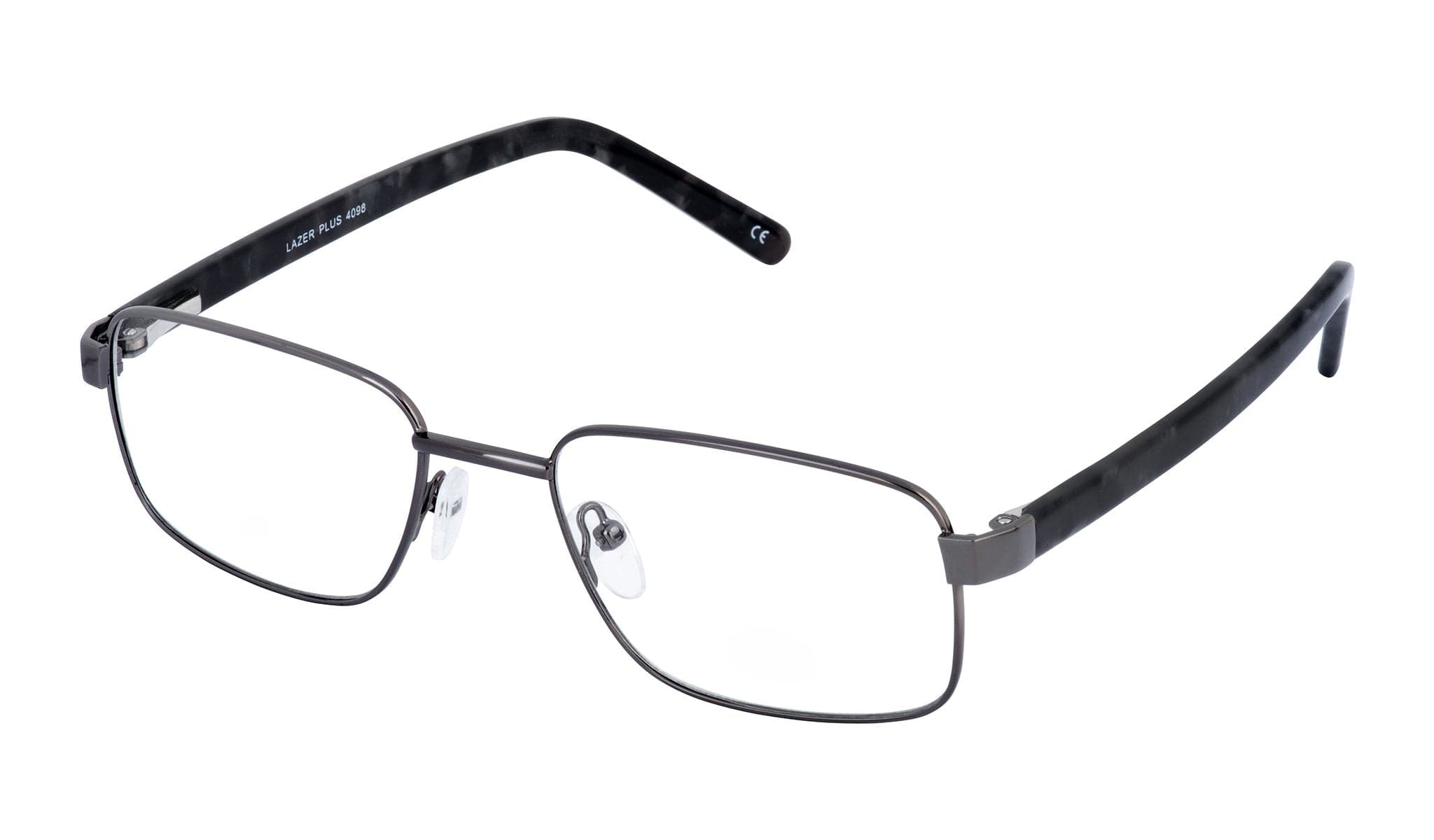 Lazer 4098 designer frame in colour Gun
