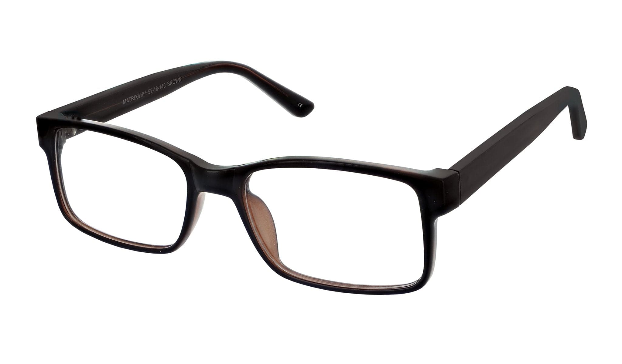 Matrix Matrix816 designer frame in colour brown