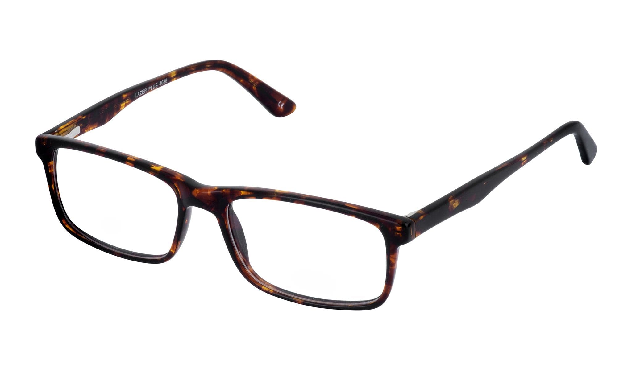 Lazer 4086 designer frame in colour Tort