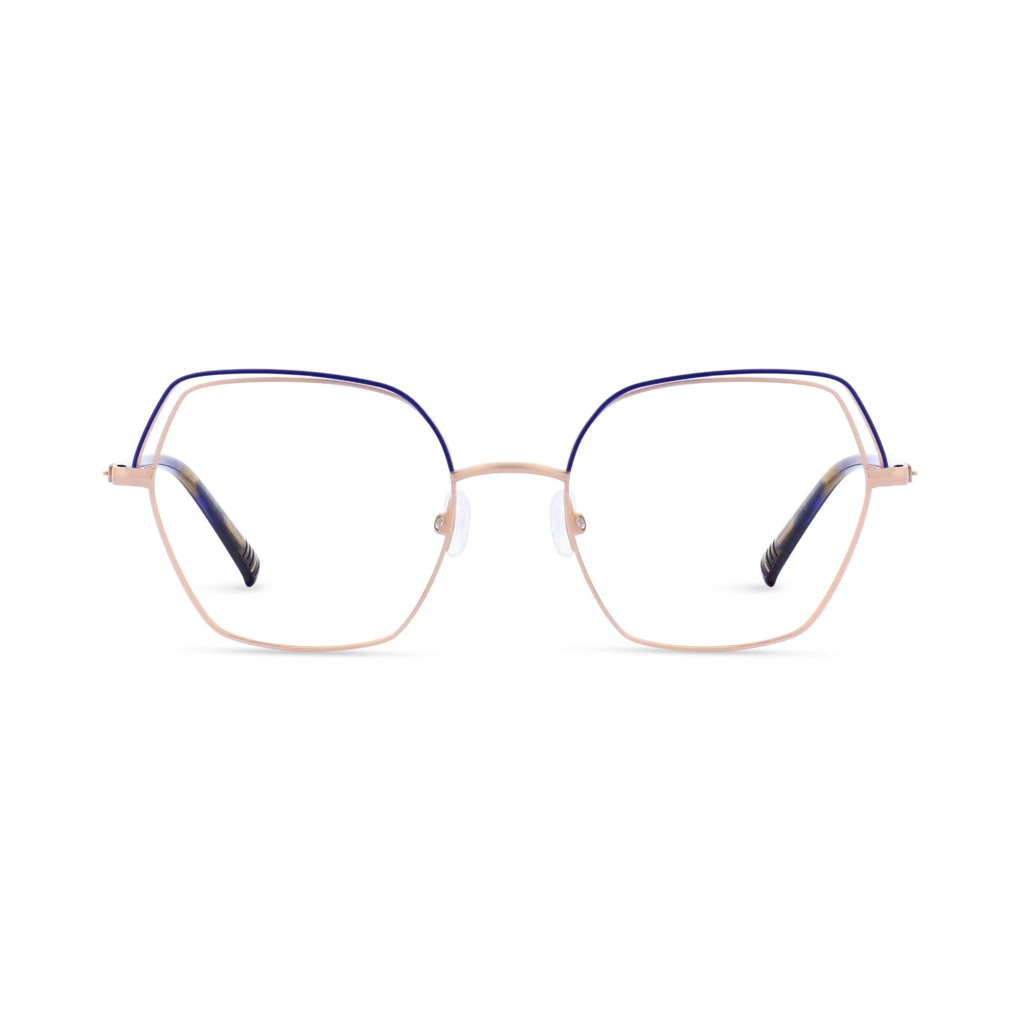 Morel CLARA 3 designer frame in colour Rose Gold