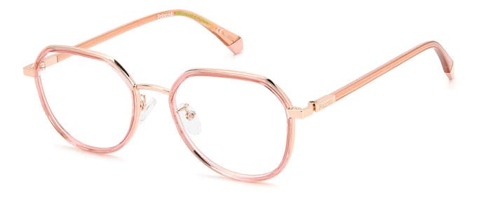 Polaroid D455/G designer frame in colour Gold