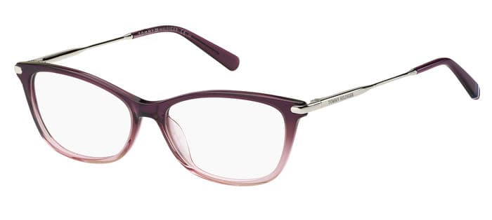 Tommy Hilfiger 1961 designer frame in colour Burgundy