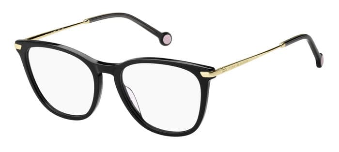 Tommy Hilfiger 1881 designer frame in colour Black