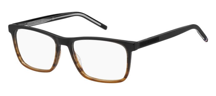 Tommy Hilfiger 1945 designer frame in colour Black