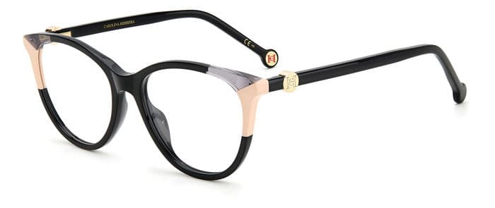 Carolina Herrera 0054 designer frame in colour Black