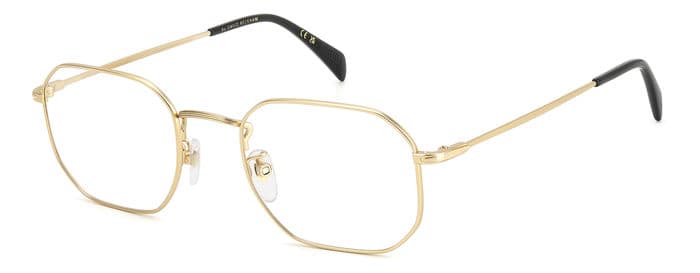 David Beckham 1151 designer frame in colour Gold