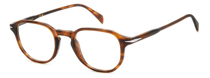 David Beckham 1140 designer frame in colour Brown Horn