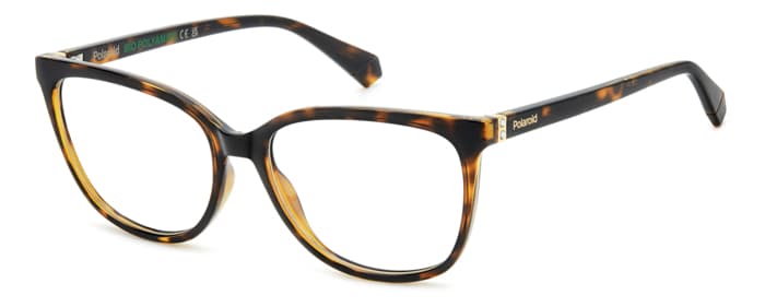 Polaroid D544 designer frame in colour Havana Brown