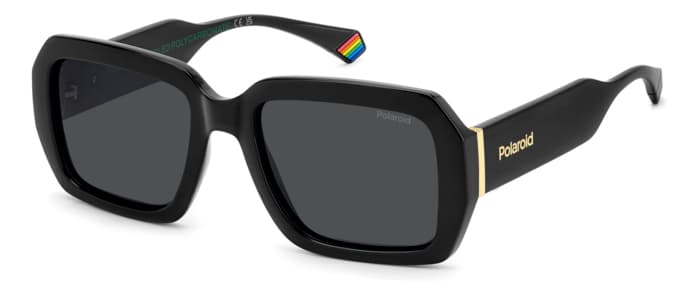 Polaroid 6223/S/X designer frame in colour Black