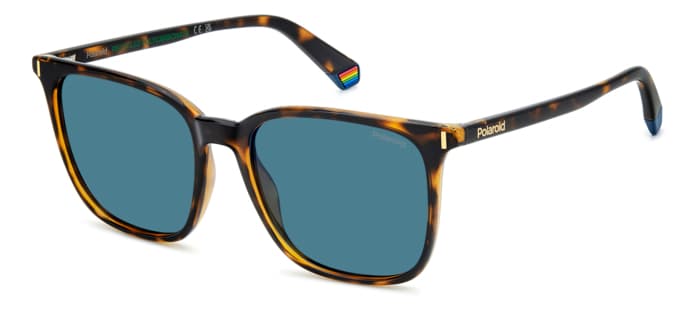 Polaroid 6226/S designer frame in colour Havana Brown