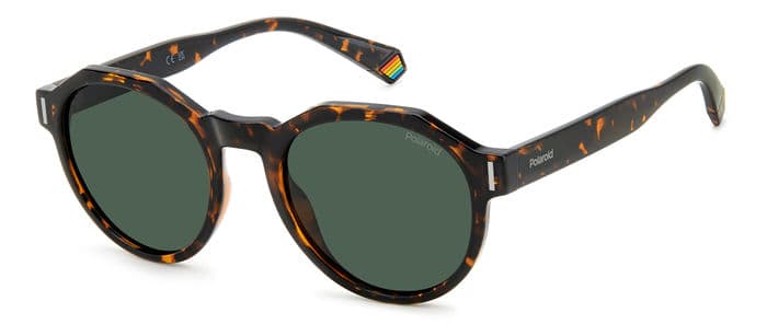Polaroid 6207/S designer frame in colour Havana Brown