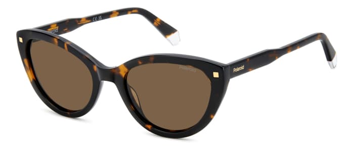 Polaroid 4175/S/X designer frame in colour Havana Brown