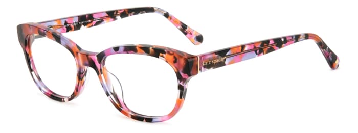 Kate Spade ZELDA designer frame in colour Havana