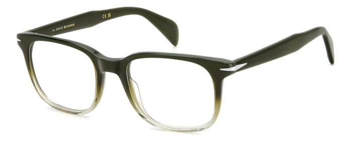 David Beckham 1184 designer frame in colour Green Grey