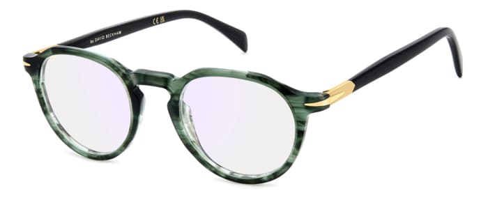 David Beckham 1180 designer frame in colour Green Horn