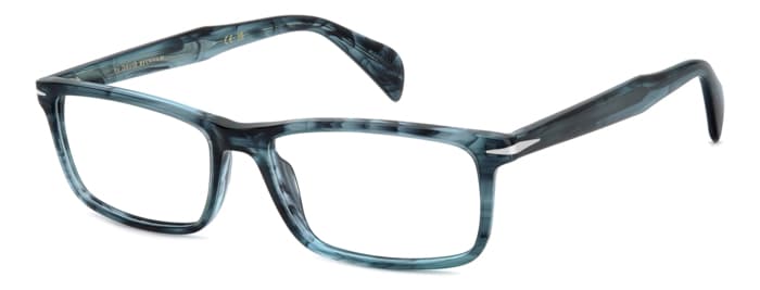David Beckham 1207 designer frame in colour Blue