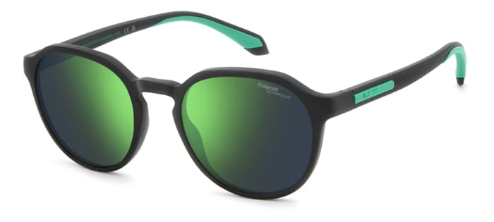 Polaroid 2170/S/X designer frame in colour Black Green
