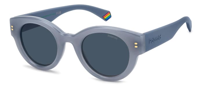 Polaroid 6240/S/X designer frame in colour Azure