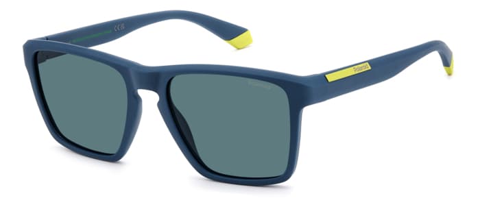 Polaroid 2167/S designer frame in colour Blue Yellow