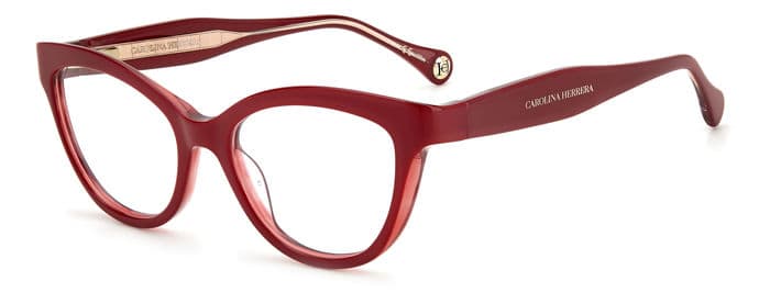 Carolina Herrera 0017 designer frame in colour Burgundy