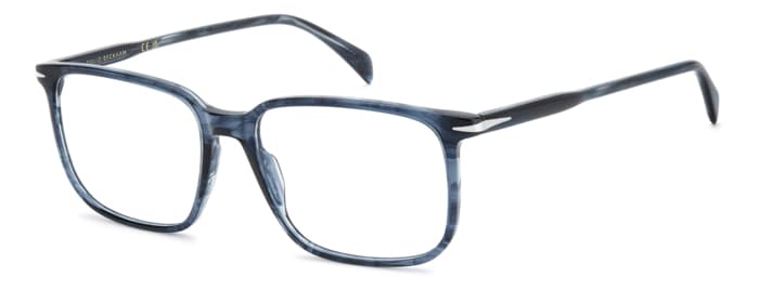 David Beckham 1231 designer frame in colour Blue Horn