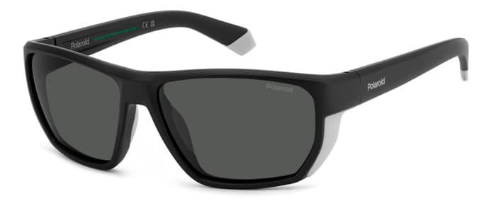Polaroid 7057/S designer frame in colour Black