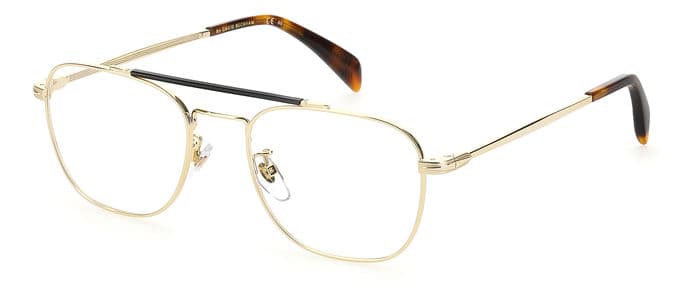 David Beckham 1016 designer frame in colour Gold