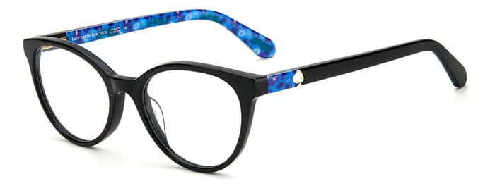 Kate Spade GELA designer frame in colour Black
