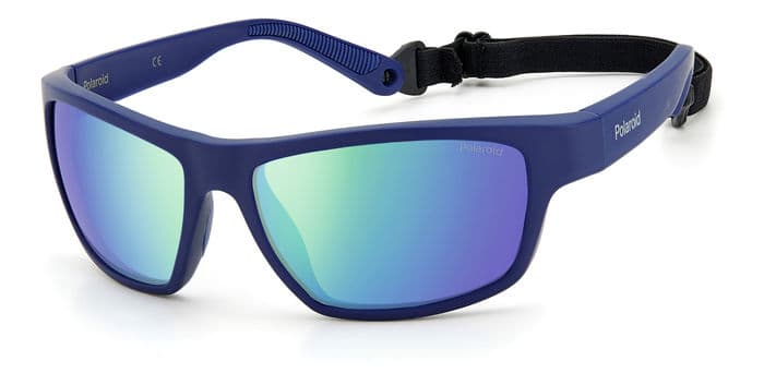 Polaroid 7037/S designer frame in colour Blue