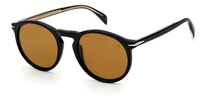 David Beckham 1009/S designer frame in colour Black