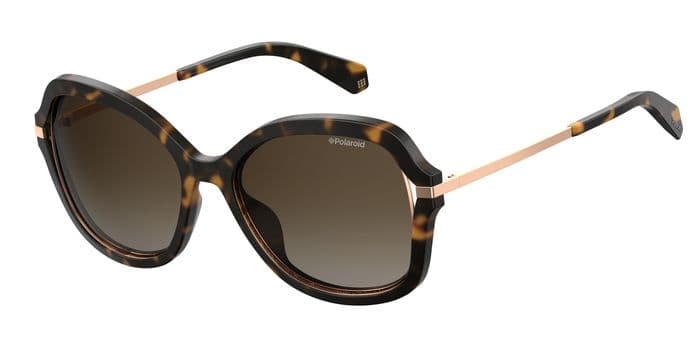 Polaroid 4068/S designer frame in colour Havana