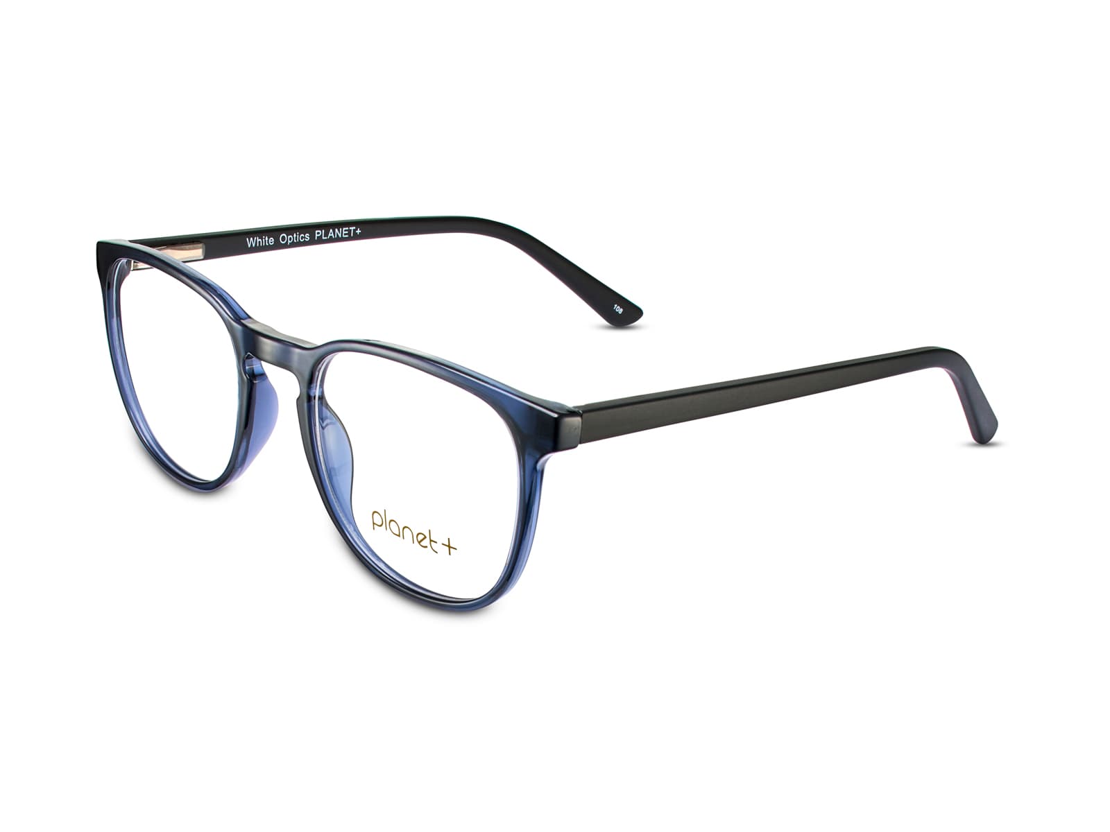 Planet Plus 19 designer frame in colour Black