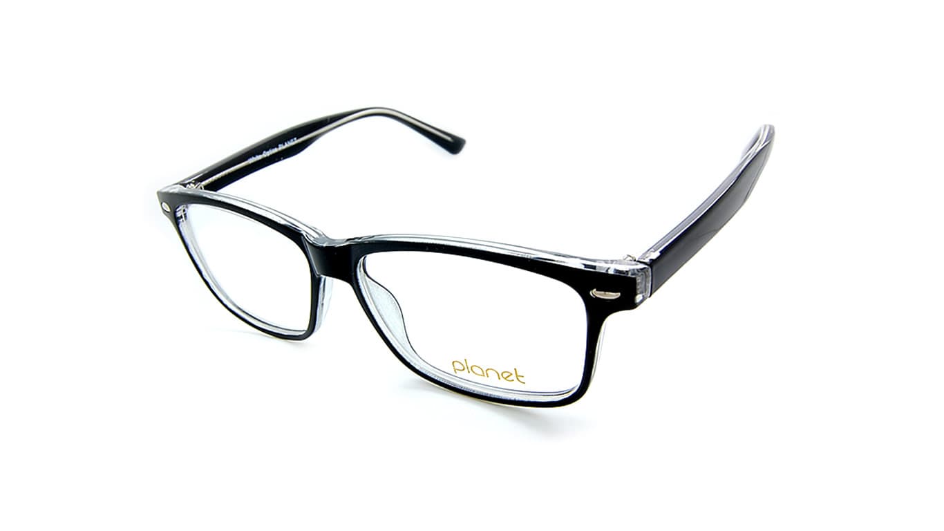 Planet 51 designer frame in colour Black/Crystal