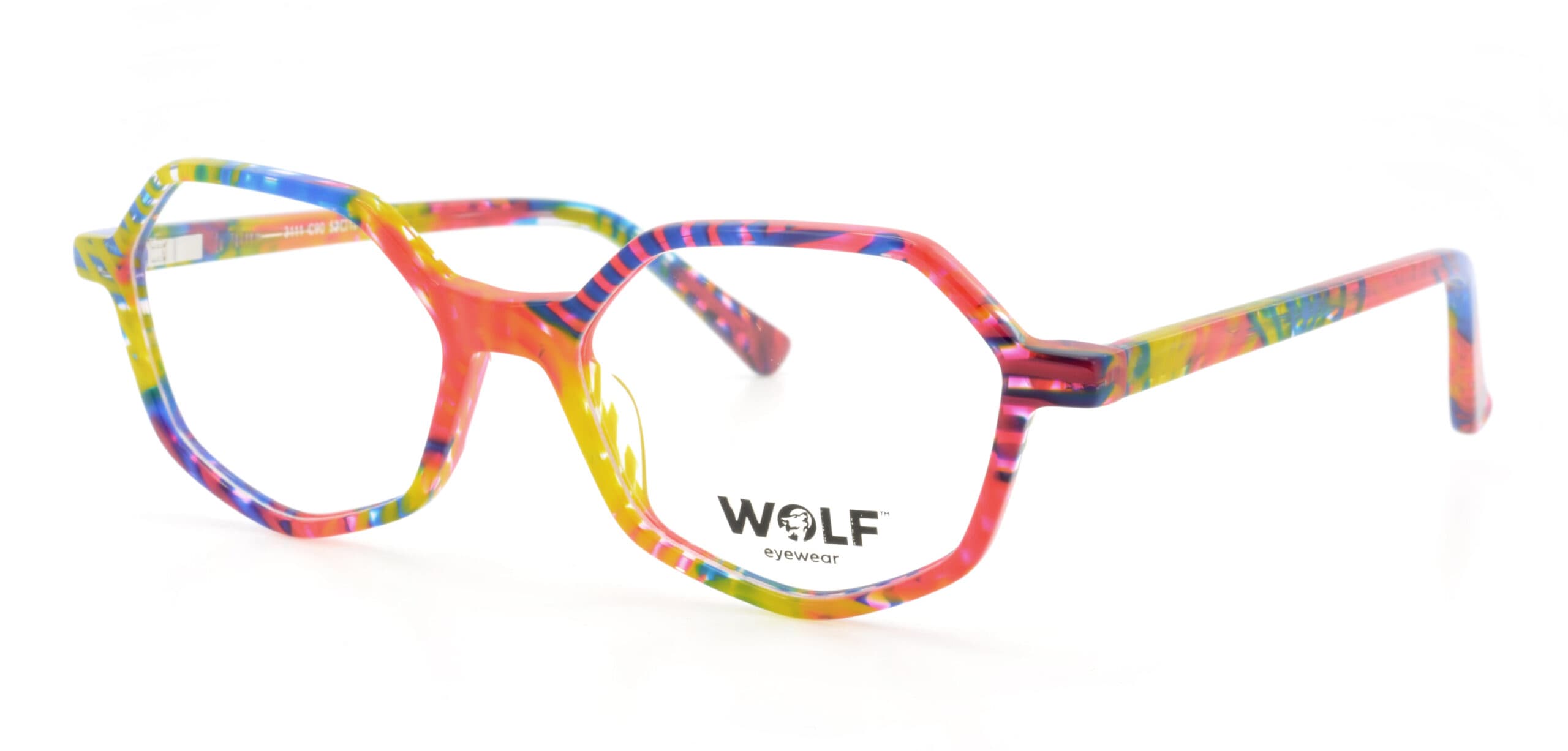 Wolf Eyewear 3111 designer frame in colour Classic Parrot