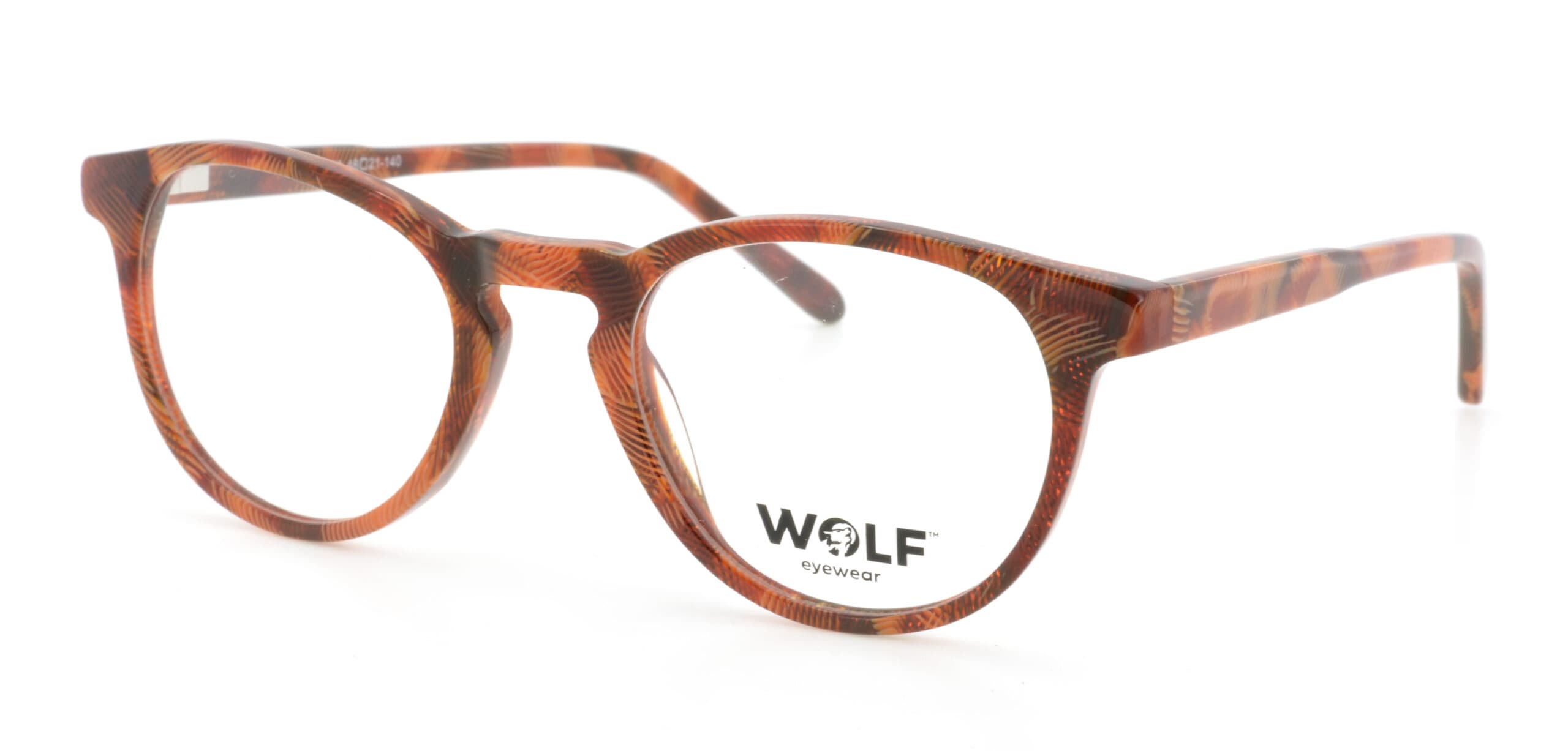 Wolf Eyewear 3135 designer frame in colour Brown