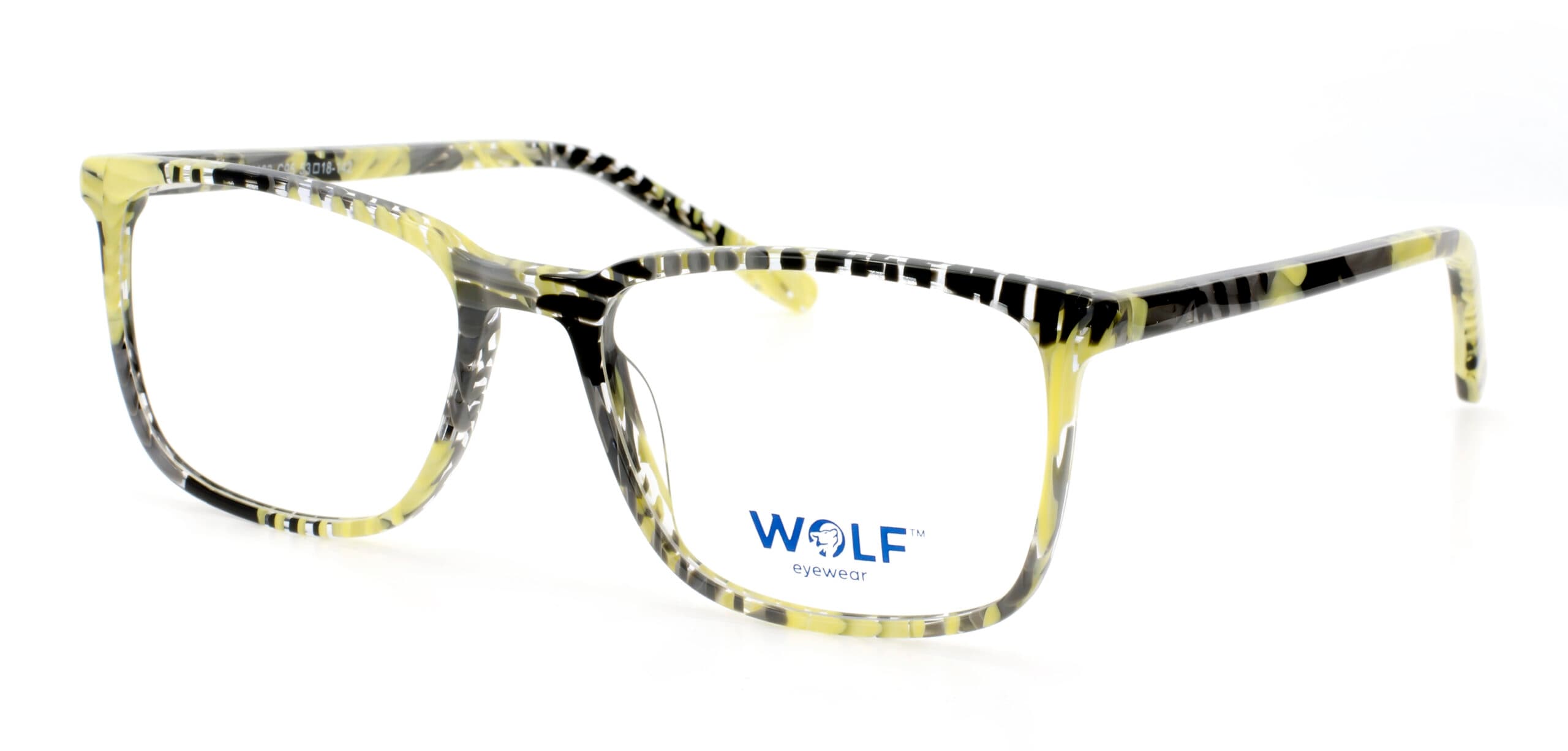 Wolf Eyewear 4103 designer frame in colour Yellow Parrot